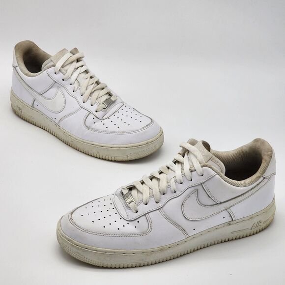 Nike Other - Nike Air Force 1 Low AF1 Triple White Men's Size 11.5